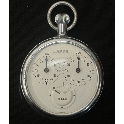 2168 - WW2 Third Reich Kriegsmarine Torpedo Timer Stopwatch maker marked to dial 