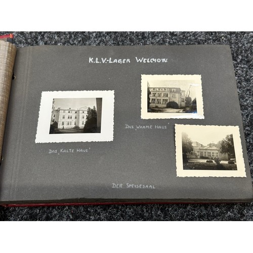 2172 - WW2 Third Reich BDM / RAD Photo album of a BDM girl and her friends. 1936 to 1944. Photos have capti... 