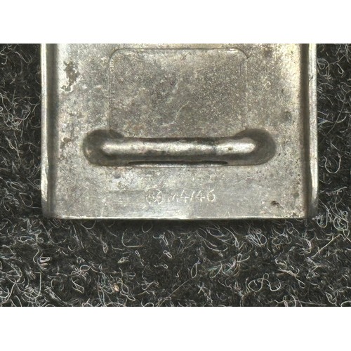 2182 - WW2 Third Reich Hitler Jugend Belt Buckle. Alloy injection moulded example. Maker marked 