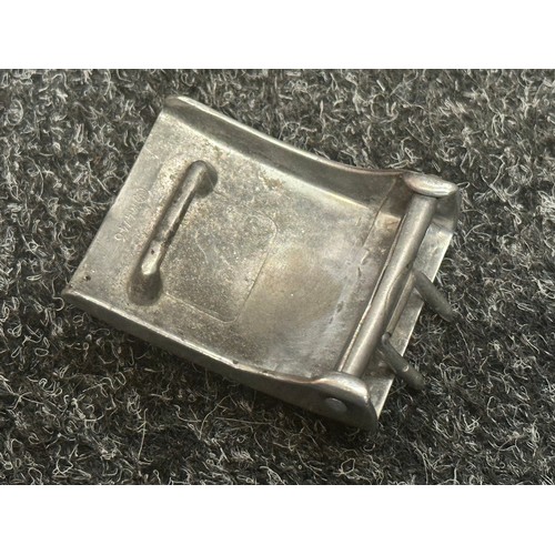 2182 - WW2 Third Reich Hitler Jugend Belt Buckle. Alloy injection moulded example. Maker marked 