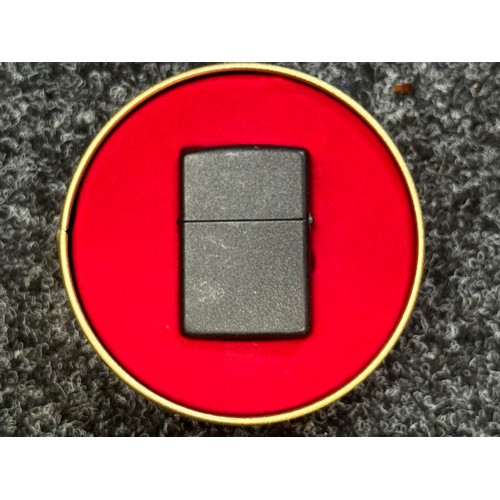 2260 - D-Day 50th Anniversary Comemmorative Zippo Cigarette Lighter complete is original presentation tin.