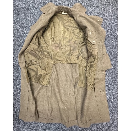 2266 - WW2 British North Staffordshire Officers Battledress Blouse complete with all originally sewn insign... 