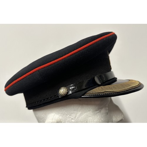 2288 - Postwar British Lancastrian Brigade Field Grade Officers Full Dress Cap. Sweatband marked 