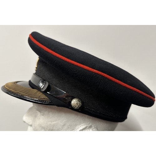 2288 - Postwar British Lancastrian Brigade Field Grade Officers Full Dress Cap. Sweatband marked 