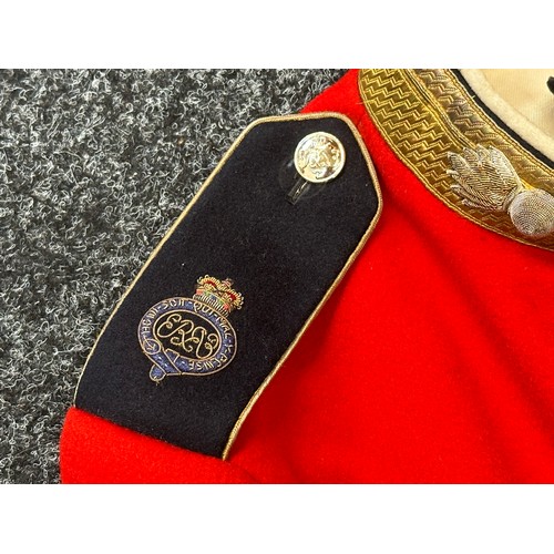 2304 - Grenadier Guards Staff Warrant Officer Class I & II Full Dress Tunic. Maker marked 