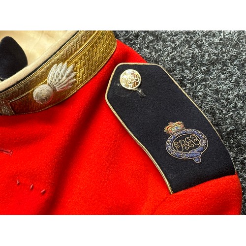 2304 - Grenadier Guards Staff Warrant Officer Class I & II Full Dress Tunic. Maker marked 