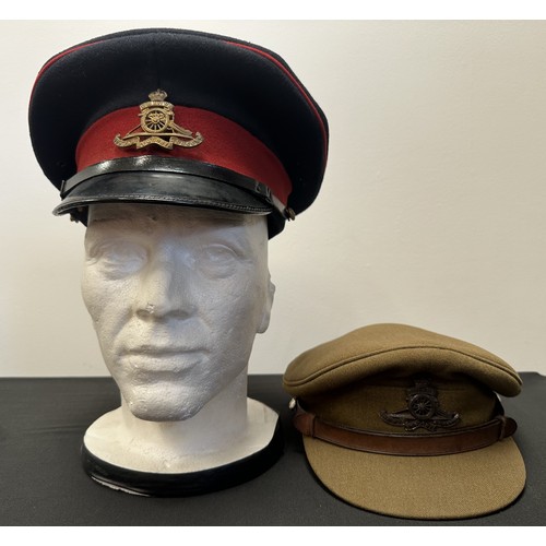 2310 - WW2 British Royal Artillery pre war 1933 dated  NCO's Full Dress Cap named and numbered to Sgt 22535... 