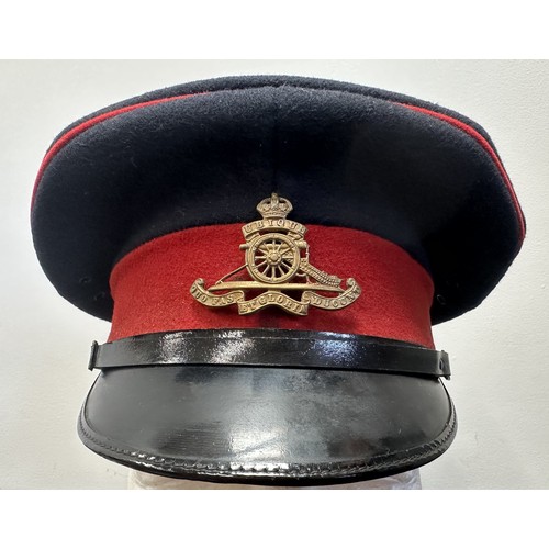 2310 - WW2 British Royal Artillery pre war 1933 dated  NCO's Full Dress Cap named and numbered to Sgt 22535... 