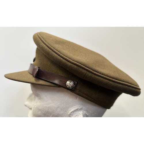 2310 - WW2 British Royal Artillery pre war 1933 dated  NCO's Full Dress Cap named and numbered to Sgt 22535... 