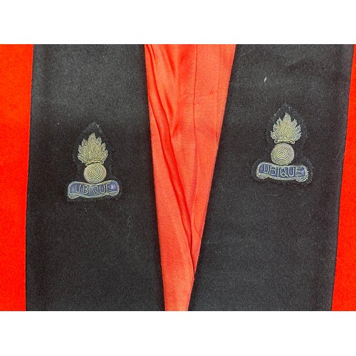 2316 - Post War British Royal Engineers Sgt's Mess Dress Jacket chest size approx. 36 inch, dated 1974 and ... 