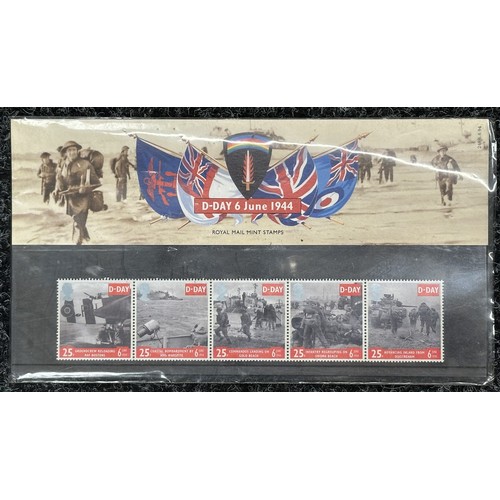 2323 - Mixed Militaria to include cloth insignia, RAF, RN, D-Day First Day Cover 1994 and D Day Stamps Set ... 