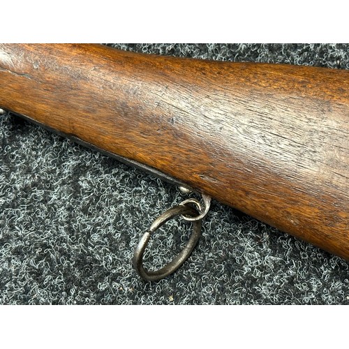 2333 - Percussion Cap Musket with 600mm long smoothbore barrel. Bore approx. 20mm. Working action which hol... 