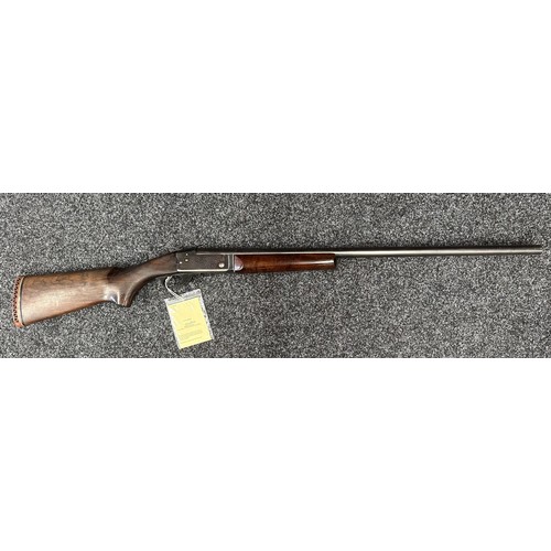 2337 - Deactivated Single Barrel 12 Bore Brazillian Scout shotgun serial number 913999. 758mm long barrel. ... 