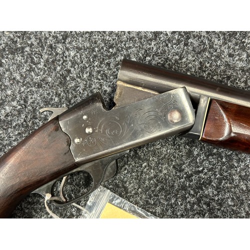 2337 - Deactivated Single Barrel 12 Bore Brazillian Scout shotgun serial number 913999. 758mm long barrel. ... 