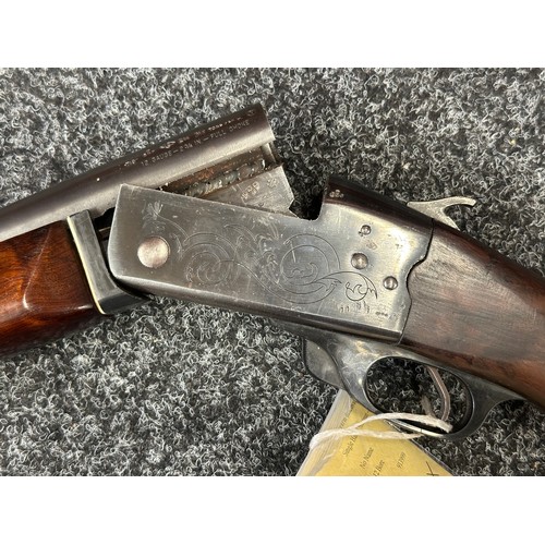 2337 - Deactivated Single Barrel 12 Bore Brazillian Scout shotgun serial number 913999. 758mm long barrel. ... 