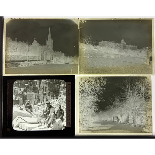 1103 - Local interest - a collection of twenty five mostly Matlock and Matlock bath magic lantern slides, i... 