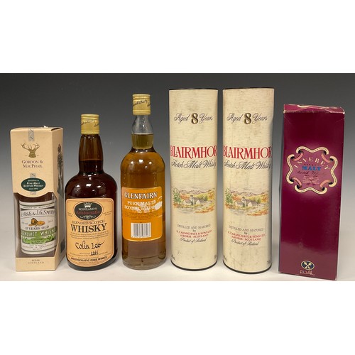 1185 - Whisky - Glenlivet 15 year old, George & J G Smith's, 40%vol, 35cl, Gordon  Macphail;  Blairmhor 8 y... 