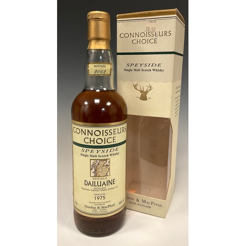 1165 - Whisky - a Connoisseurs Collection Dailuaine 1975 Single Malt Scotch Whisky, bottled by Gordon & Mac... 