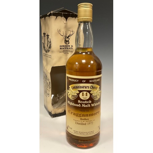 1174 - Whisky - Connoisseurs Choice 14 year old Cragganmore, distilled 1972,  Gordon & MacPhail bottling, 4... 