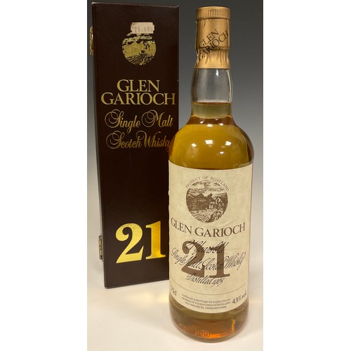 1179 - Whisky - Glen Garioch 1965 21 year old single malt scotch whisky, bottled 1986/87, by Morrison's Gle... 