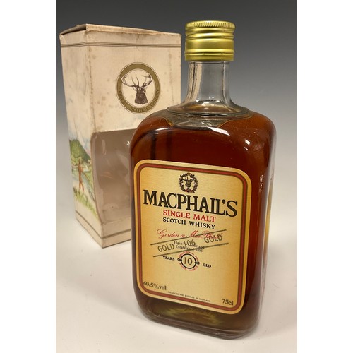 1191 - Whisky - Macphail's 10 year old Gold 106 single malt Scotch whisky,  60.5% vol, 75cl, boxed. (1 bott... 