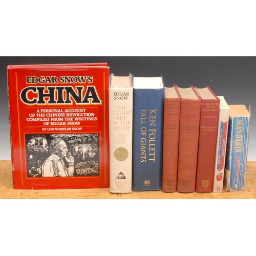 4121 - China and general history – Follett (Kenneth Martin, CBE, FRSL), Fall of Giants, 1st edn., London, M... 