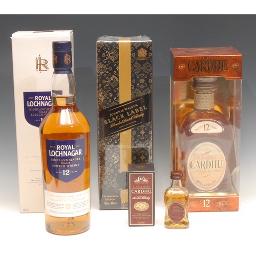 3739 - Whisky - Royal Lochnagar Highland Single Malt Scotch Whisky, Aged 12 Years, 40% vol, 70cl, level abo... 