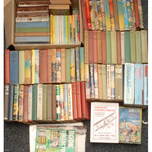 4106 - Adventure – Capt. W E Johns ‘Biggles’ books, an almost complete collection with some duplicates in f... 