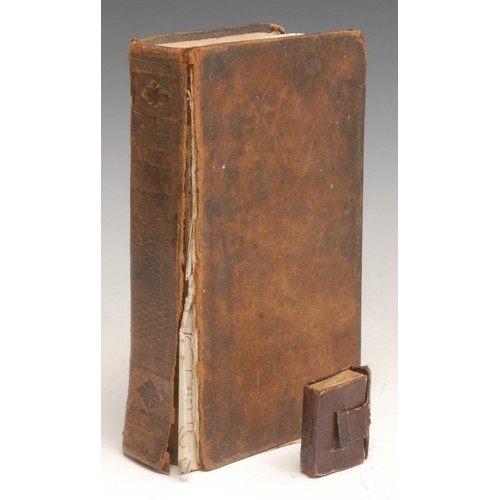 4108 - An early 18th century Book Of Common Prayer, with Psalter of Psalms of David, Pointed as they are to... 