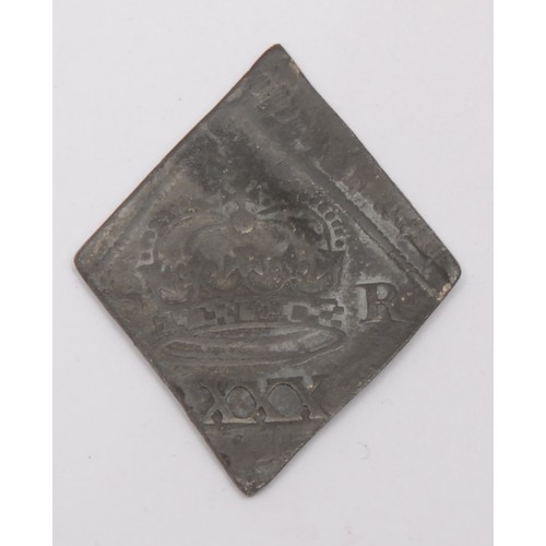 3979 - Numismatics – Civil War, silver Newark siege two shillings and sixpence (half-crown) piece, usual lo... 