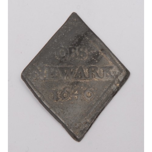 3979 - Numismatics – Civil War, silver Newark siege two shillings and sixpence (half-crown) piece, usual lo... 