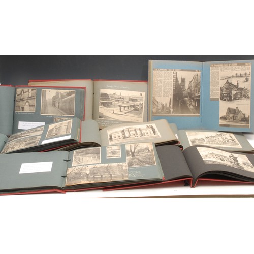 4231 - Local history – A serries of cuttings albums, containing a considerable amount of local historic mat... 