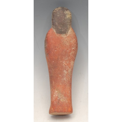 3792 - An Egyptian shabti, 17cm long