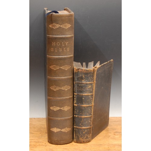 3560 - A 19th century Family Bible, published 6th April 1812, with entries by the Brett (later Massey) fami... 