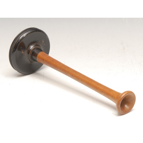 3450 - Medical Interest - a monaural stethoscope, 18cm long