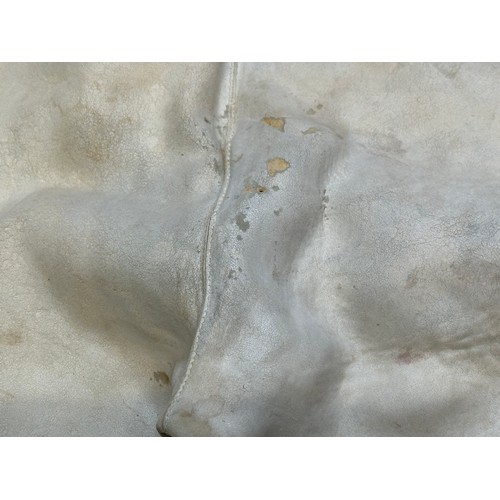 4064 - Victorian Buckskin Breeches. No makers marks other than on the buttons. Very small size approx. 24/2... 