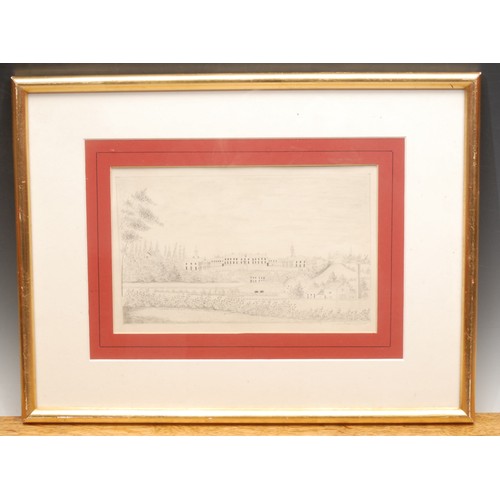 3991 - Colonel Williams (early 19th century)
View of an English Country House
signed, dated (18)23, pencil ... 