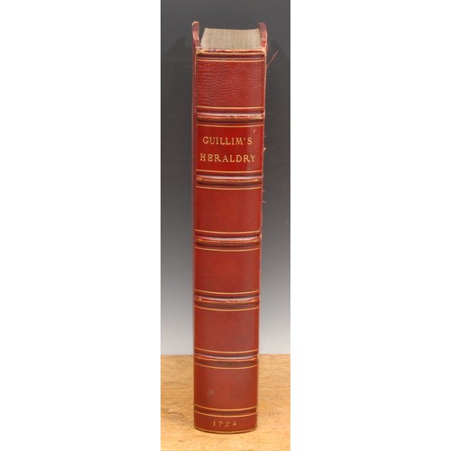 4203 - Guillim, John, A Display of Heraldry, sixth edition, London: R. and J. Bonwicke and R. Wilkin, and J... 