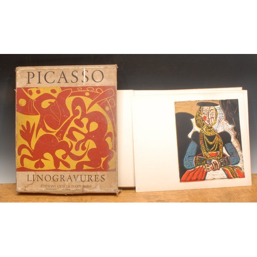 4243 - Picasso (Pablo) (1881 - 1973), Linogravures, introduction Wilhelm Boeck, Editions Cercle D'Art , Par... 