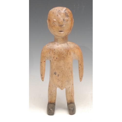 3770 - Tribal Art - a Ewe venovi doll, 24cm high, Togo, West Africa