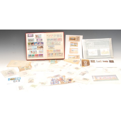 3996 - Stamps - Channel Island box, Jersey and Guernsey early material, UMM in packets and album, including... 