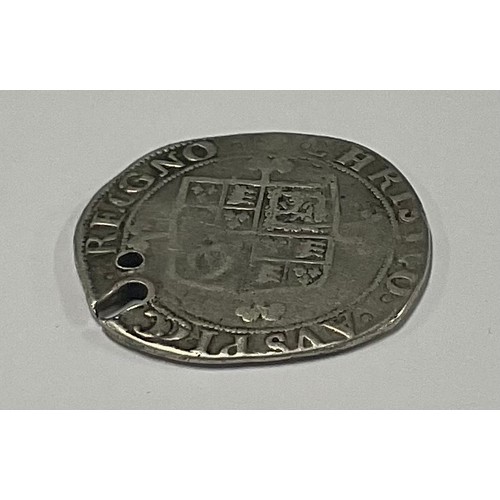 194 - Coins - a Charles I half crown