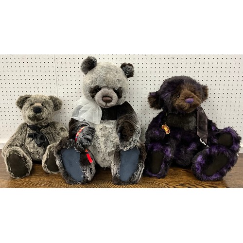 97 - Charlie Bears - Bray CB 131340, Peyton CB151508 and Hampton BB623007 (3)