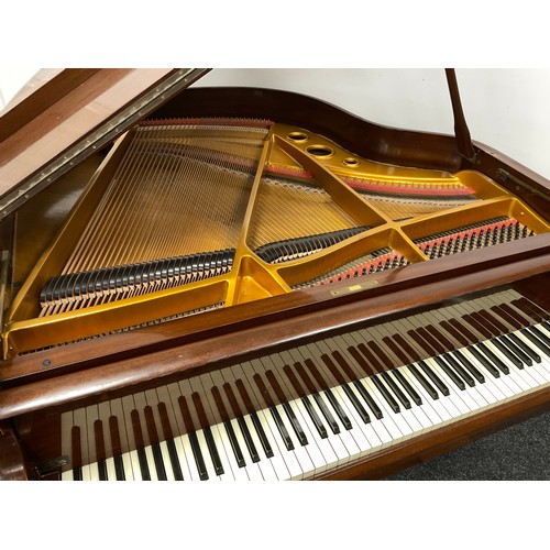 110 - A Danemann Baby Grand Piano, manufacture number 29349, dated for 1911-1920.