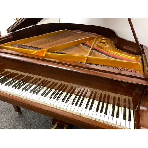 110 - A Danemann Baby Grand Piano, manufacture number 29349, dated for 1911-1920.