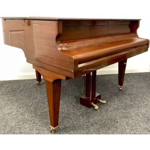 110 - A Danemann Baby Grand Piano, manufacture number 29349, dated for 1911-1920.