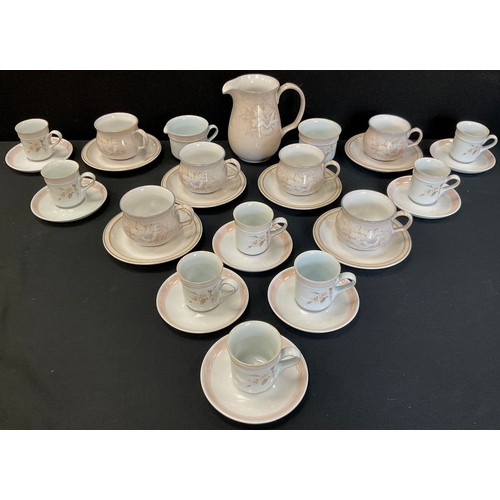 223 - Ceramics - Denby Normandy espresso coffee set for eight;  Tasmin pattern tea set for six,  assorted ... 