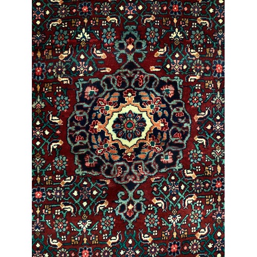 274 - A North-west Persian Bidjar rug, 185cm x 120cm.