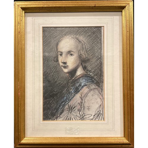 520 - Thomas O'Donnell (1944-2020)
Portrait of an Eighteenth Century Gentleman
signed, charcoal sketch, 26... 