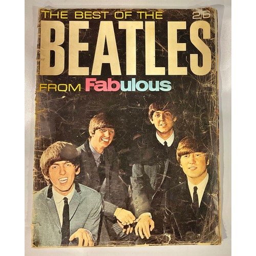 536 - Music History and Memorabilia - The Best of The Beatles from Fabulous magazine (1964), 33cm x 25cm